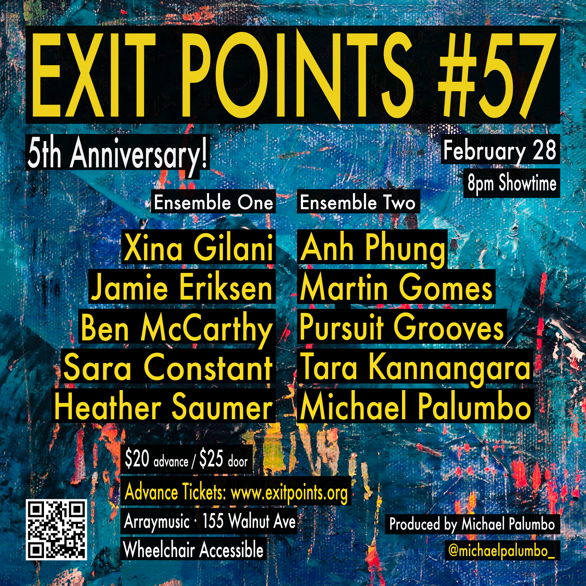 Exit Points 57 is Friday, February 28