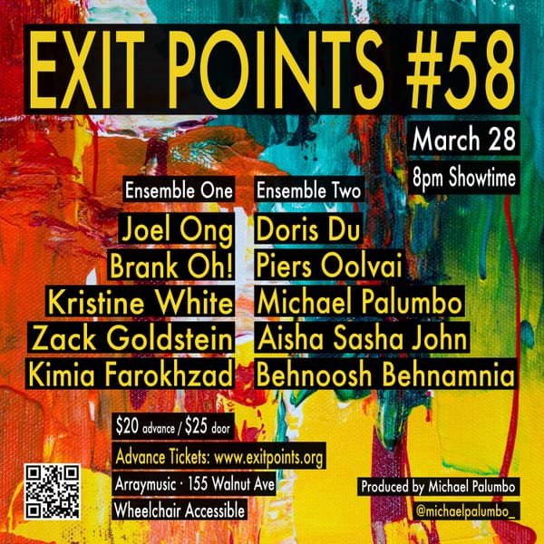 Exit Points #58: Friday, March 28, 2025